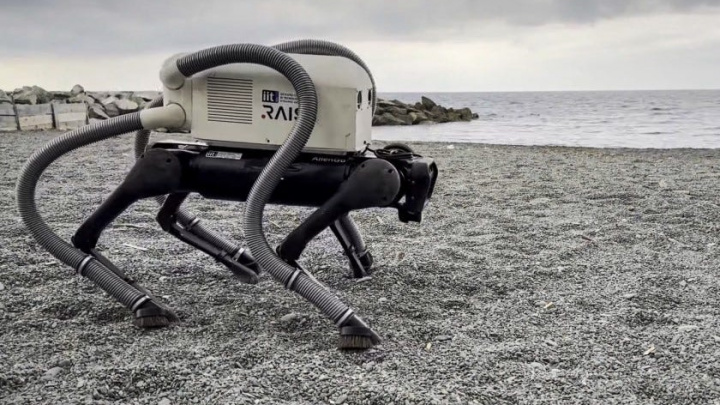 Beach-Cleaning Robot Dogs: Meet VERO