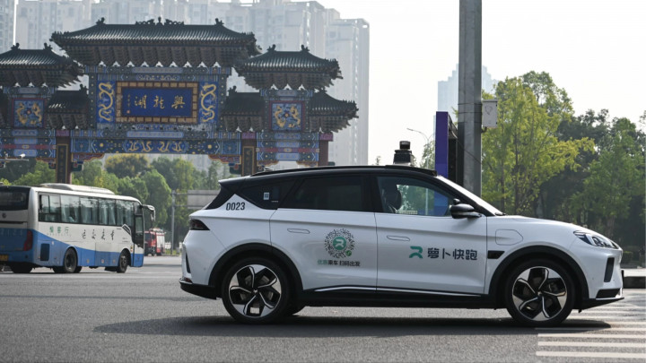 1000 vollautonome Robotaxis in Wuhan im Einsatz